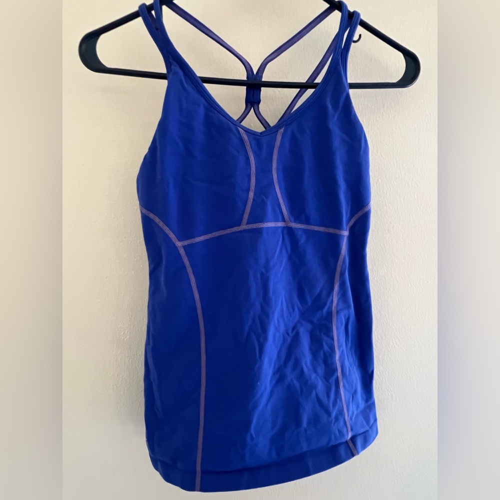 Athleta Blue Active Tank Size XS